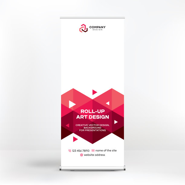 横幅设计，为广告，会议，研讨会，海报模板放置照片和文字。展示的创意背景图片下载