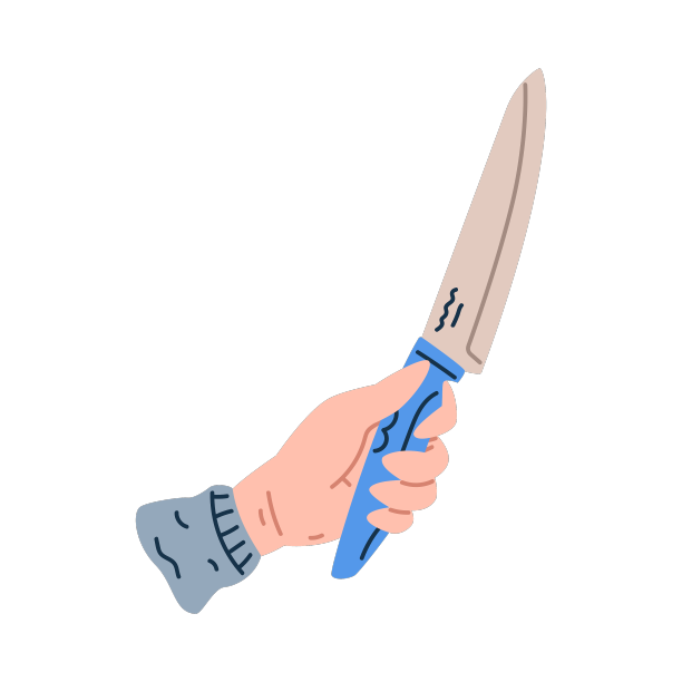 带锋利刀片的手提式水壶，用于烹饪图片下载