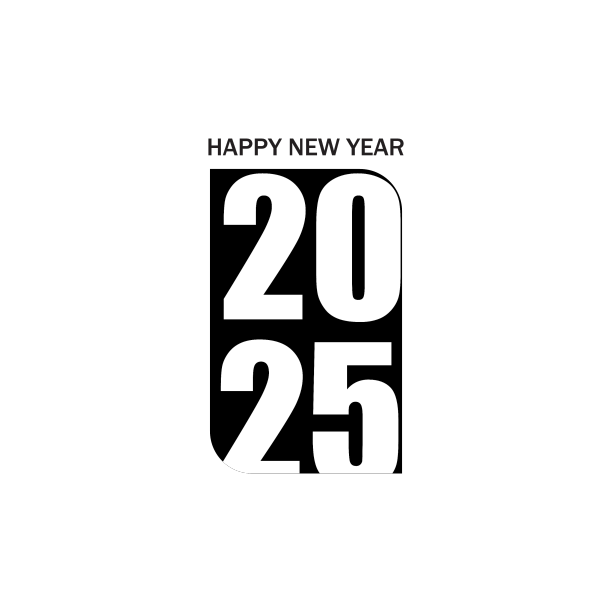 2025年企业贺岁文字设计封面图片下载