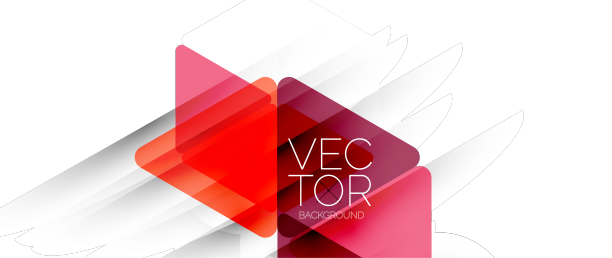 抽象背景色透明三角形图片下载