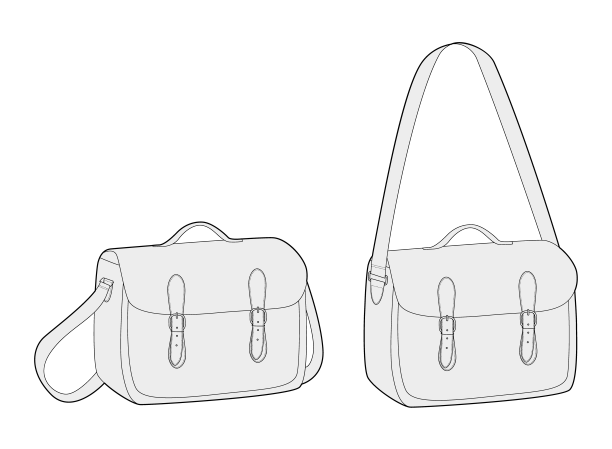 挎包斜挎包信使廓形包图片下载