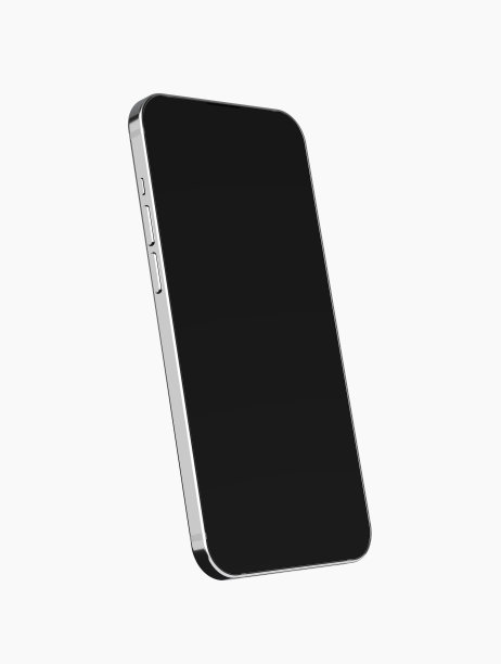 带空白屏幕的智能手机模板图片下载