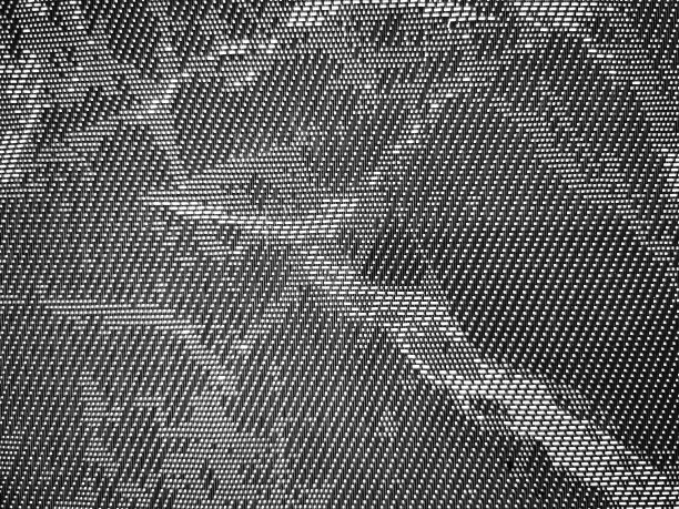使用白色、灰色和黑色对比色的圆点图案的平面设计照片适合用作背景图像图片下载