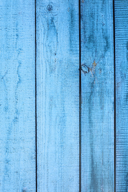 天然老木墙漆成蓝色，纹理用于照片设计，用于制作照片背景，横幅广告或邀请，文字空间，选择性聚焦图片下载