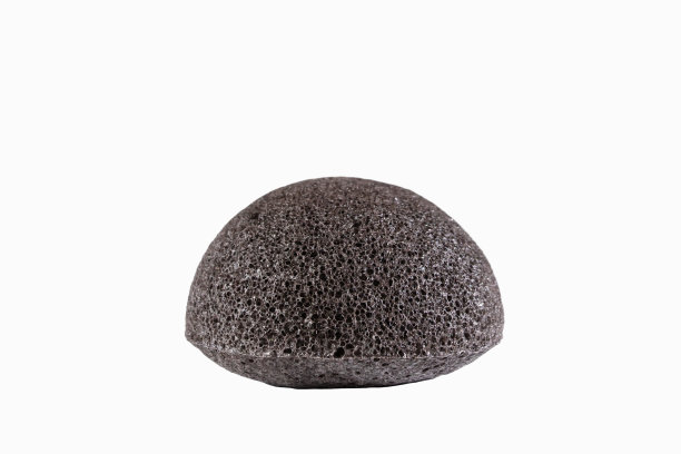 魔芋海绵用于面部隔离，面部清洁，护肤，水疗和美容化妆品图片下载