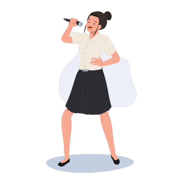 穿着制服的自信的泰国大学生图片下载