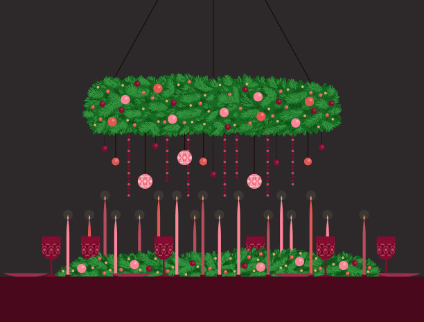 家庭圣诞节庆祝活动图片下载