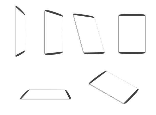 有空白屏幕的平板电脑图片下载