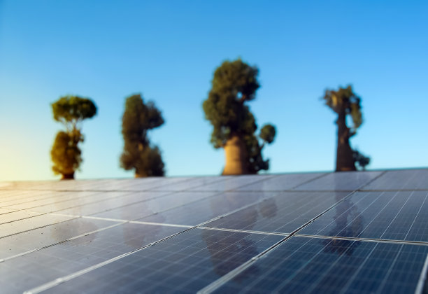 太阳能屋顶图片下载