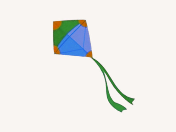 蓝色的风筝图片下载