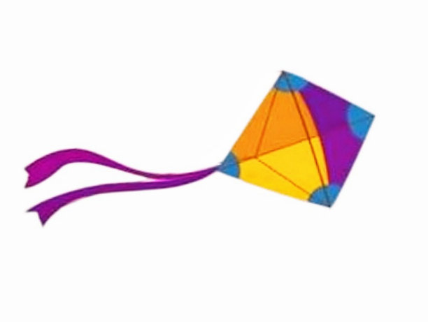 紫色的风筝图片下载