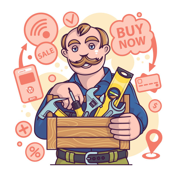 专业男性选择工具箱。与维修工具一起存放图片下载