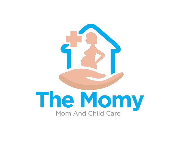 孕妇诊所标志设计的医疗和图片下载