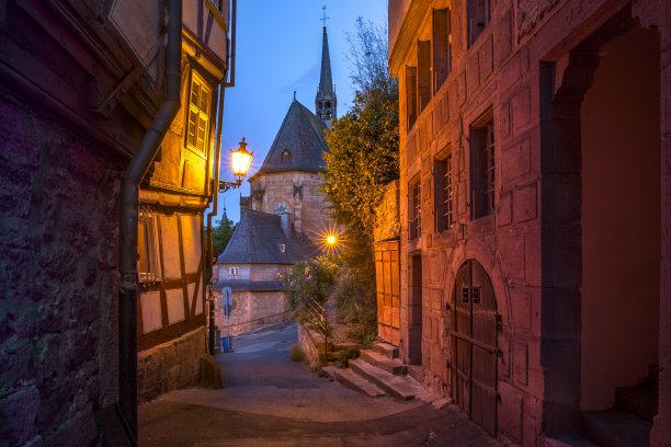 马尔堡圣约翰教堂，德国图片下载