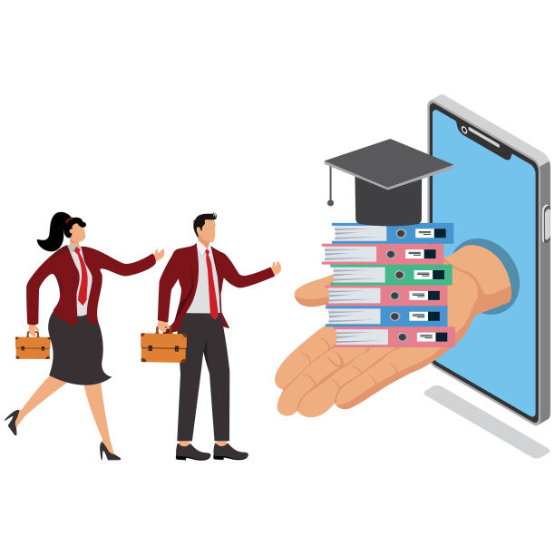 在线教育概念，互联网，学习，图书馆，文学，男性，男性，手机App图片下载