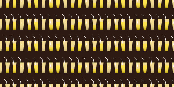 柠檬水玻璃杯图案背景图片下载