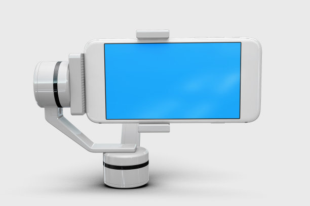 手机与自拍杆模型3D渲染图片下载