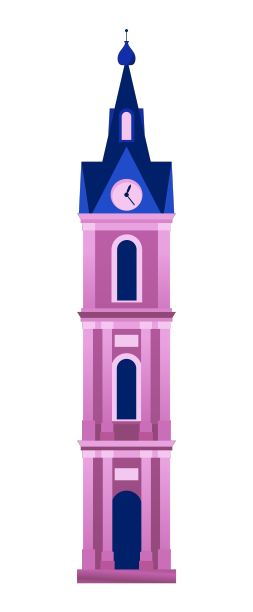 雅法钟楼-现代平面设计风格图片下载