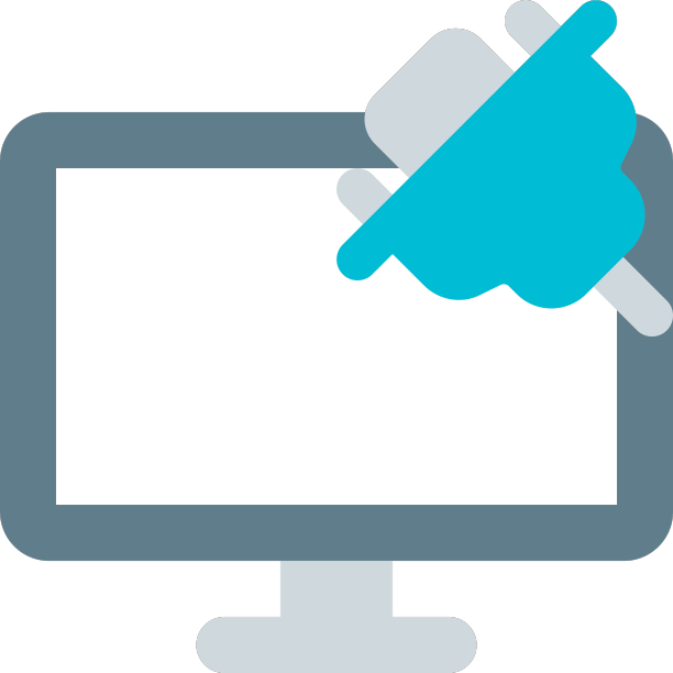 显示器与VGA端口显示连接图片下载