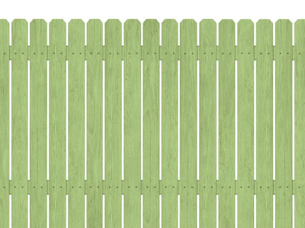 绿色木栅栏图片下载