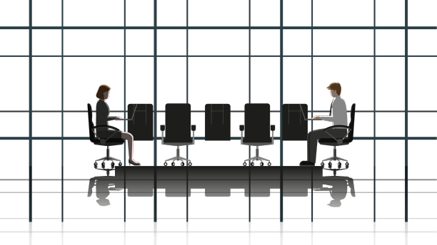 员工们在笔记本电脑上工作图片下载