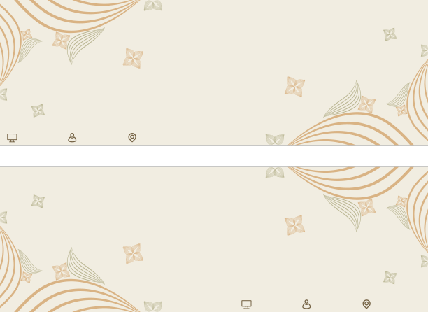 美丽的季节水平横幅模板图片下载