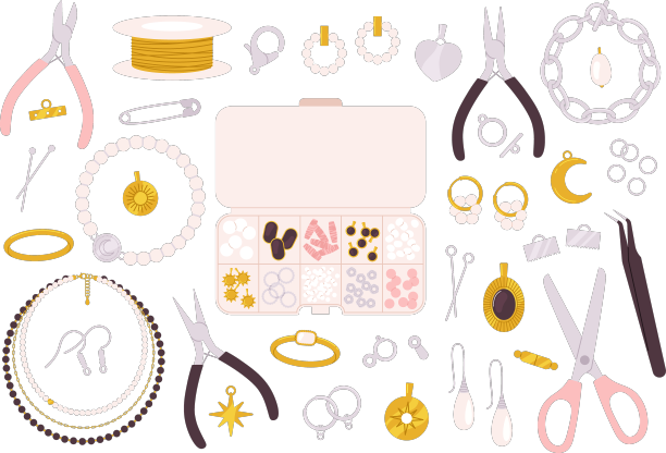 首饰制作工具和配件制作图片下载