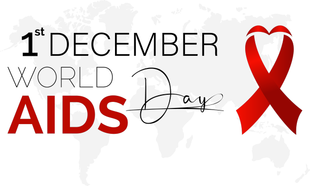 世界艾滋病日宣传背景红旗图片下载