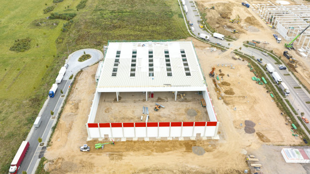 大型建筑工地-工业建筑图片下载