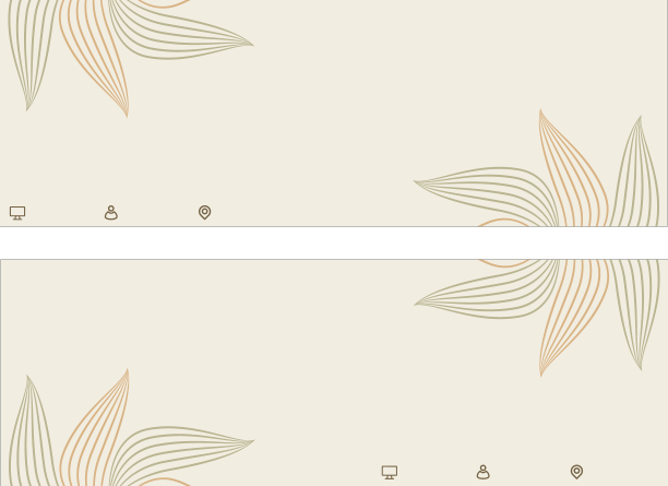 抽象花卉软色水平横幅图片下载