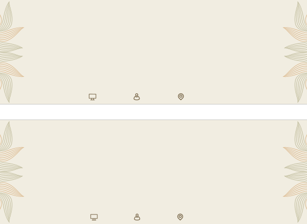 抽象花卉软色水平横幅图片下载