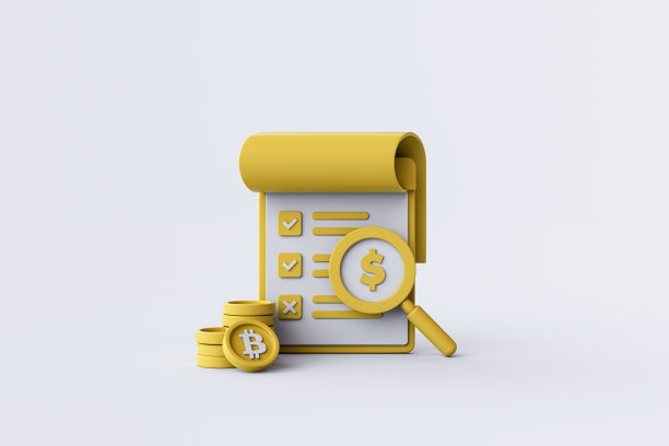 检查清单用放大镜，检查标记，堆钱硬币。图片下载