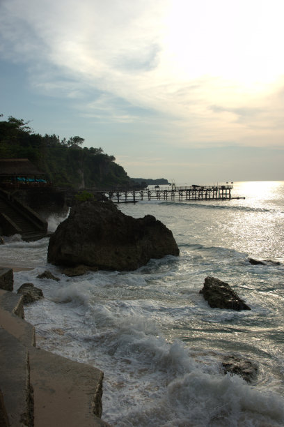 巴厘岛的海滩照片图片下载