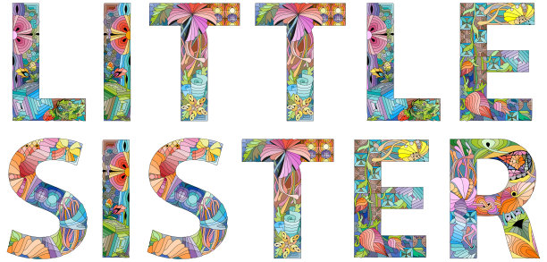 话小妹妹。矢量装饰三角形对象用于装饰图片下载