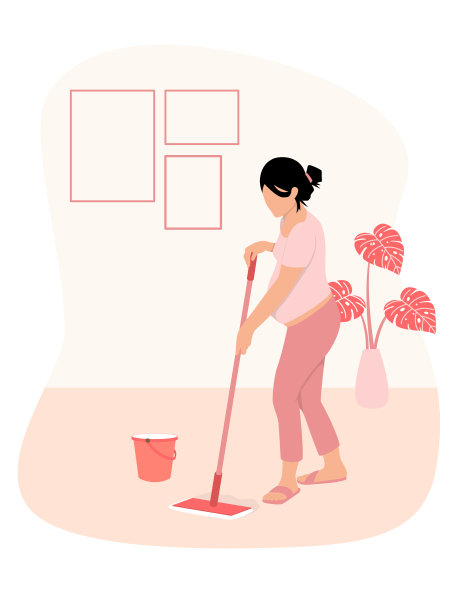 孕妇做家务图片下载