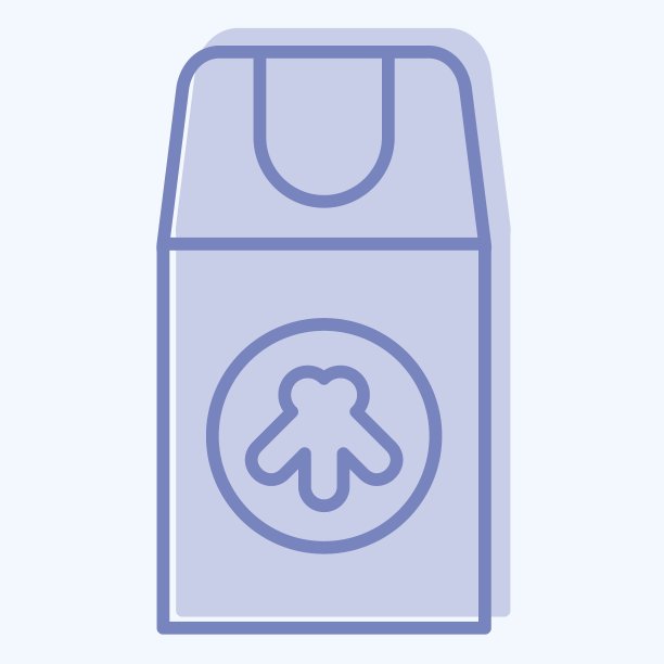 图标驱虫剂。与背包客符号有关。双音风格。简单的设计可编辑。简单的说明图片下载