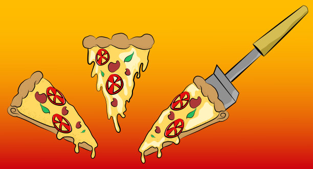 披萨外卖横幅图片下载