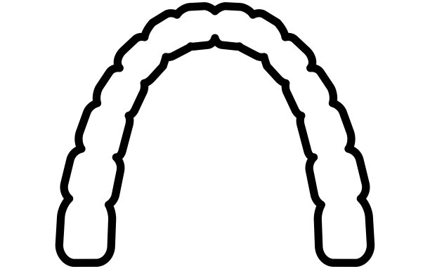 牙科:用来矫正牙齿的牙齿矫正用具和牙套图片下载