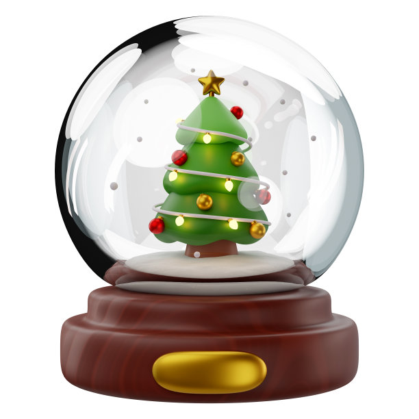 3d雪球图标图片下载