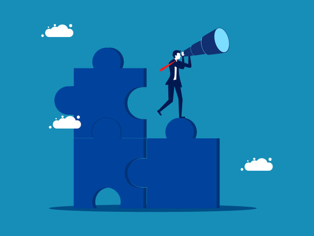 完成最后一项工作。商人在寻找最后一块失踪的拼图图片下载