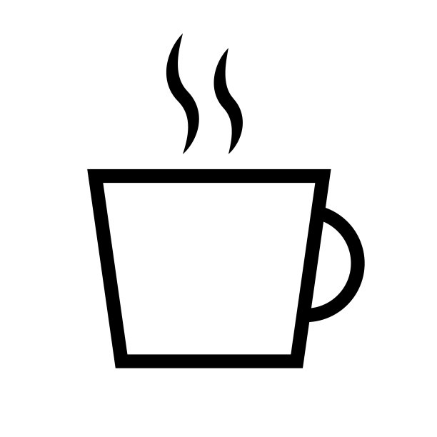 马克杯和蒸汽图标。向量。图片下载