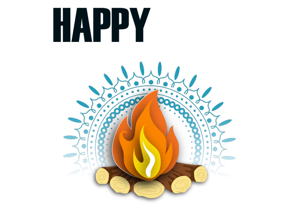 欢乐洛赫里节日海报图片图片下载