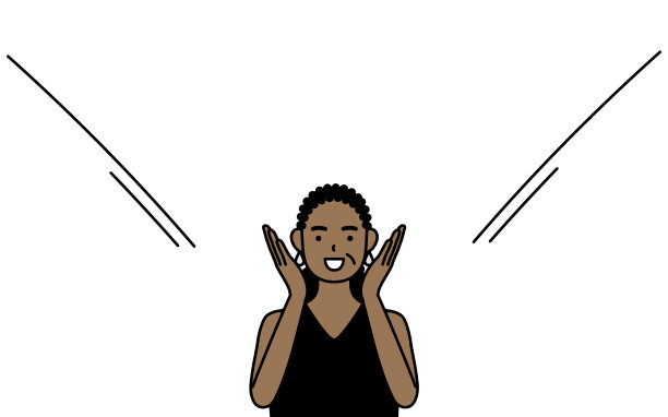 非裔美国老年妇女用手捂着嘴喊着。图片下载