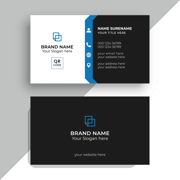 创意企业名片设计模板图片下载
