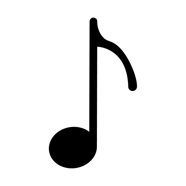 黑色八分音符线图标。音乐，乐谱，歌曲，摇滚，声音，作曲家，吉他，小提琴，艺术，钢琴，古典，舞蹈，音乐会，乐器，管弦乐队。矢量图标的业务和广告图片下载