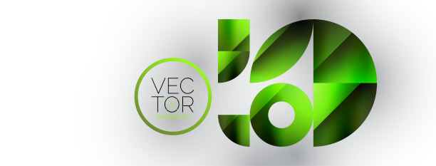 圆形和各种形状汇聚成时尚图片下载