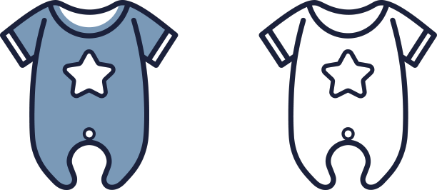 婴儿服装包图片下载