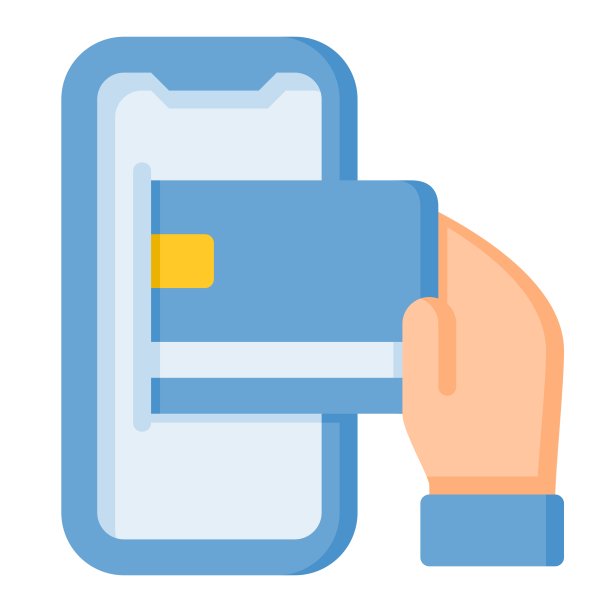 非接触式支付概念的网上支付方式-库存照片图片下载