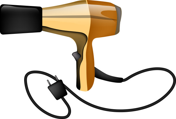 矢量吹风机图片下载