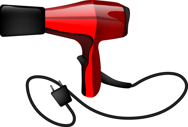 矢量吹风机图片下载